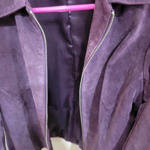 Suede jacket